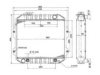 NRF 52258 Radiator, engine cooling